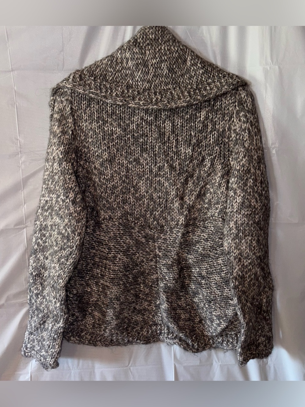 Anthropologie Elsamanda Open Front Cardigan Sweater Sz Med Alpaca Wool Blend - Picture 2 of 5